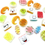 Realistic PU Slow Rebound Stress Relief Toy – Mini Pineapple Bun Squishy